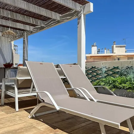 Alger - Rooftop Avec 1 Au Centre-ville D'antibes Daire Antibes