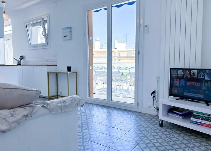 아파트 Alger - Rooftop Avec 1 Au Centre-ville D'antibes *