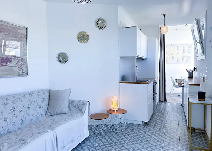 아파트 Alger - Rooftop Avec 1 Au Centre-ville D'antibes 앙티브